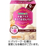 雪印ビーンスターク　栄養プラス　鉄入りおせんべい　５ｇ／袋　１セット（３６袋：３袋×１２箱）
