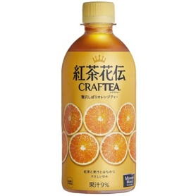 コカ・コーラ　紅茶花伝　ＣＲＡＦＴＥＡ（クラフティー）　贅沢しぼりオレンジティー　４４０ｍｌ　ペットボトル　１ケース（２４本）