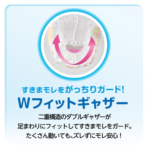 大王製紙　グーン　ぐんぐん吸収パンツ　ＢＩＧより大きいサイズ（１３－２８ｋｇ）　１セット（１０２枚：３４枚×３パック）3
