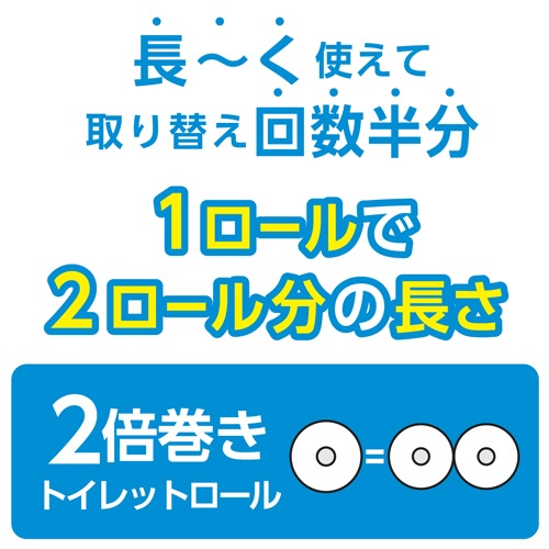 日本製紙クレシア　スコッティ　２倍巻き　フラワーパック　シングル　芯あり　１００ｍ　１セット（４８ロール：１２ロール×４パック）3