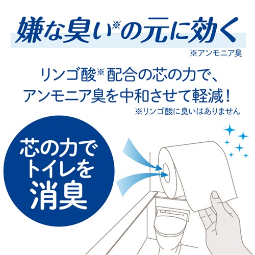 日本製紙クレシア　クリネックス　コンパクト　フラワープリント　ダブル　芯あり　３７．５ｍ　香り付き　１セット（６４ロール：８ロール×８パック）7