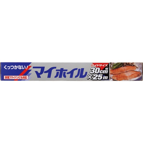 ＵＡＣＪ製箔　くっつかない！マイホイル　３０ｃｍ×２５ｍ　１セット（３０本）1