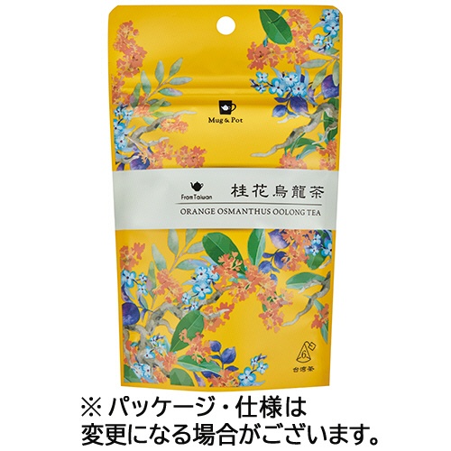 東京ティートレーディング　Ｍｕｇ＆Ｐｏｔ　桂花烏龍茶　１セット（７２バッグ：６バッグ×１２袋）1