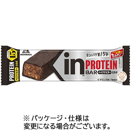 森永製菓　ｉｎバープロテイン　ベイクドビター　１セット（１２本）1