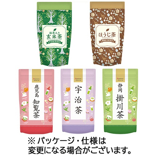 丸山製茶　リーフ５種アソートパック　１００ｇ／袋　１セット（１５袋：５袋×３箱）1