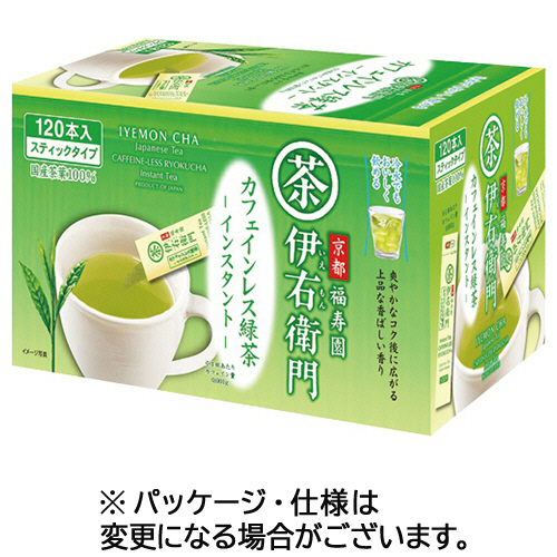 【楽天スーパーセール】 たのめーる】宇治の露製茶 伊右衛門 カフェインレスインスタント お茶飲料