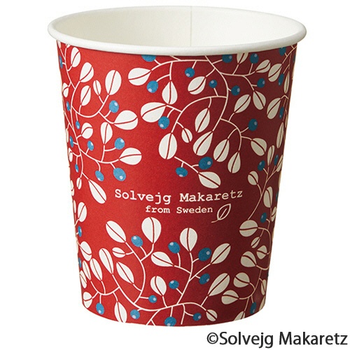 ＴＡＮＯＳＥＥ　紙コップ　Ｂｅｒｒｙ（ベリー）　２０５ｍＬ（７オンス）　１セット（２０００個：８０個×２５パック）2