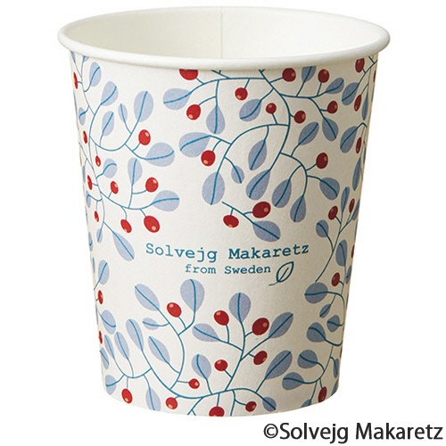 ＴＡＮＯＳＥＥ　紙コップ　Ｂｅｒｒｙ（ベリー）　２０５ｍＬ（７オンス）　１セット（２０００個：８０個×２５パック）4