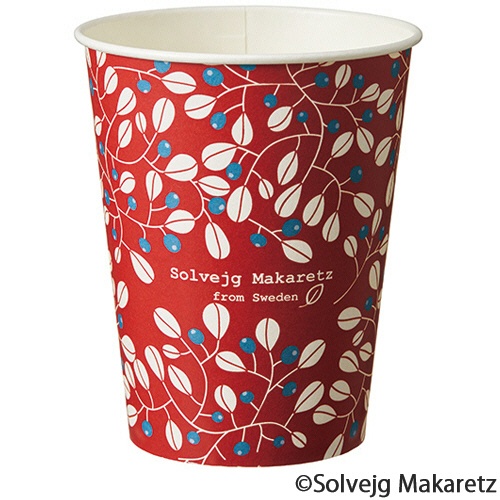 ＴＡＮＯＳＥＥ　紙コップ　Ｂｅｒｒｙ（ベリー）　２７５ｍＬ（９オンス）　１セット（５００個：１００個×５パック）2