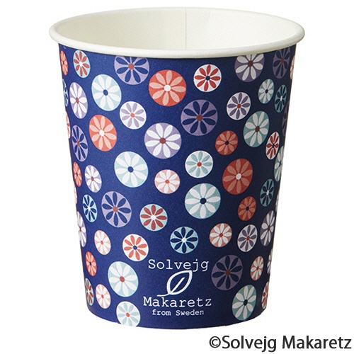 ＴＡＮＯＳＥＥ　紙コップ　Ｍｏｓａｉｃ　Ｆｌｏｒａｌ（モザイク　フローラル）　１５０ｍＬ（５オンス）　１セット（４００個：８０個×５パック）2