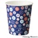 ＴＡＮＯＳＥＥ　紙コップ　Ｍｏｓａｉｃ　Ｆｌｏｒａｌ（モザイク　フローラル）　２０５ｍＬ（７オンス）　１セット（４００個：８０個×５パック）2