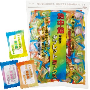 井関食品　熱中飴タブレット　ミックス　業務用　６２０ｇ／袋　１セット（３袋）1