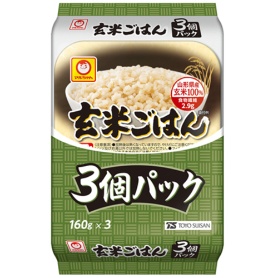 東洋水産　マルちゃん　玄米ごはん　１セット（２４食：３食×８パック）