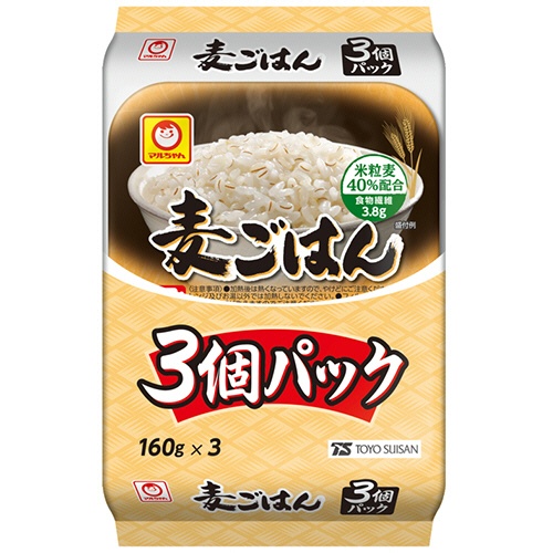 東洋水産　マルちゃん　麦ごはん　１セット（２４食：３食×８パック）1