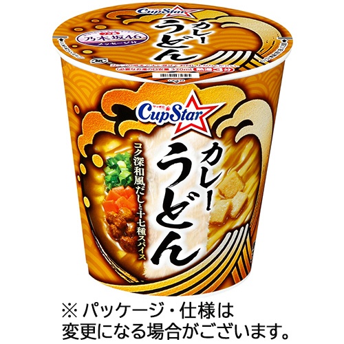 サンヨー食品　サッポロ一番　カップスター　カレーうどん　８０ｇ　１ケース（１２食）1