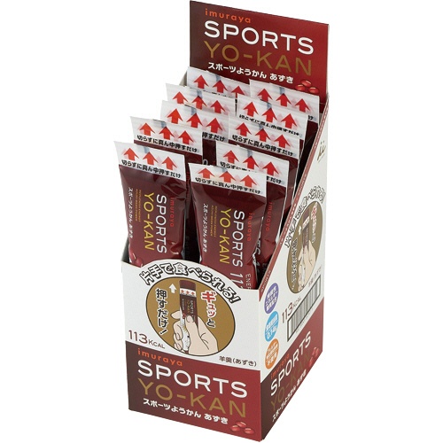井村屋　スポーツようかん　あずき　４０ｇ／本　１セット（１０本）1