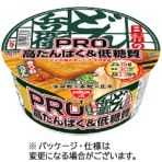 日清食品　日清のどん兵衛ＰＲＯ　高たんぱく＆低糖質　きつねうどん　８６ｇ　１ケース（１２食）