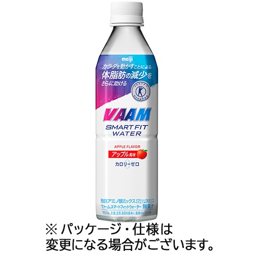 明治　ヴァームスマートフィットウォーター　アップル風味　５００ｍＬ　ペットボトル　１ケース（２４本）1