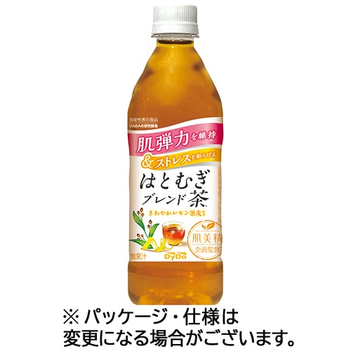 ダイドードリンコ　肌美精企画監修　はとむぎブレンド茶　５００ｍＬ　ペットボトル　１ケース（２４本）1