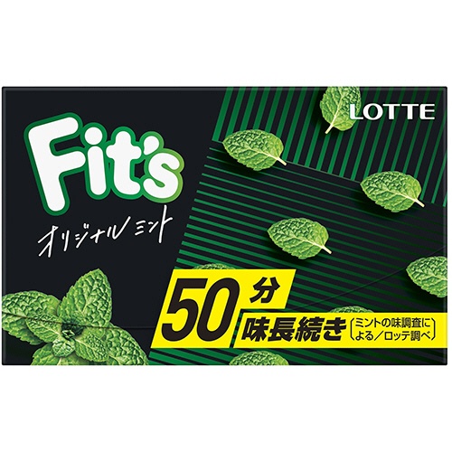 ロッテ　Ｆｉｔｓ　オリジナルミント　１２枚　１セット（１０個）1