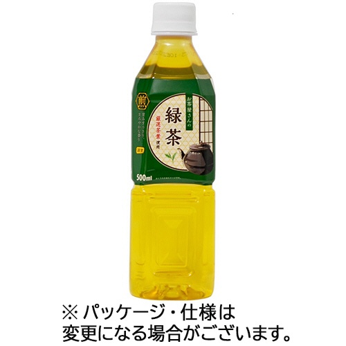 ライフドリンク　カンパニー　お茶屋さんの緑茶　５００ｍＬ　ペットボトル　１ケース（２４本）1