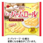 ブルボン　ミニバームロール　ホワイトクリーム　１６９ｇ　１セット（１２パック）