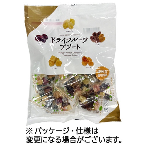 クリート　ドライフルーツアソート　１０７ｇ　１セット（１０パック）1