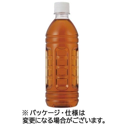ミツウロコビバレッジ　麦茶　ラベルレス　５００ｍＬ　ペットボトル　１セット（４８本：２４本×２ケース）1