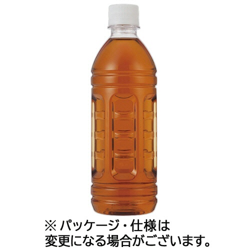 ミツウロコビバレッジ　麦茶　ラベルレス　５００ｍＬ　ペットボトル　１セット（９６本：２４本×４ケース）1