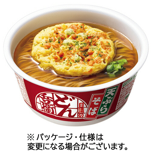 【クリックで詳細表示】日清食品 日清のどん兵衛 天ぷらそば[東] 100g 1ケース(12食) 968247