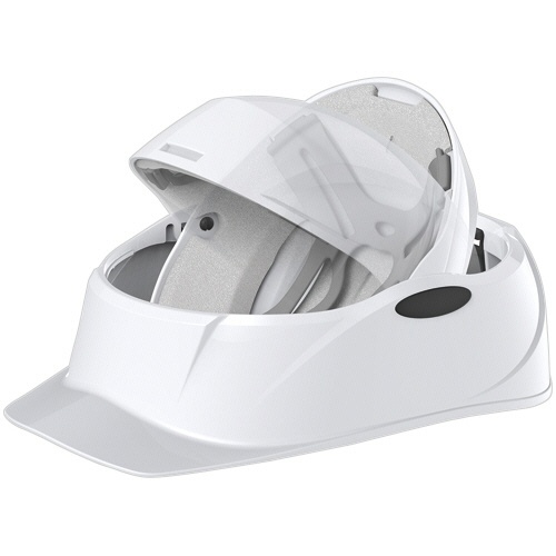 谷沢製作所　回転式ヘルメット　Ｃｒｕｂｏ（クルボ）　白　ＳＴ＃１３０　Ｗ－０１　ＳＰＥＡ７１　１セット（１０個）4