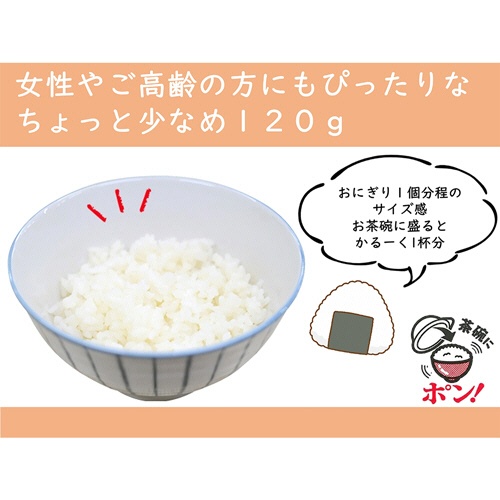 越後製菓　日本のごはん　１２０ｇ／食　１セット（４８食：４食×１２パック）3