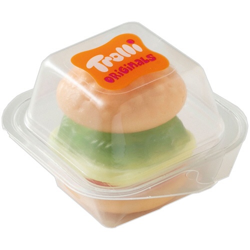豊産業　トローリ　パーティーバーガーミニ　５０ｇ／パック　１セット（１５個：５個×３パック）2