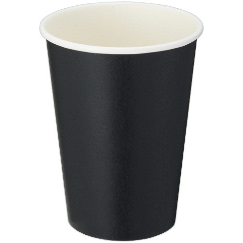 ＴＡＮＯＳＥＥ　厚紙タンブラー　ブラック　２８０ｍＬ（９．５オンス）　１セット（２５０個：５０個×５パック）1