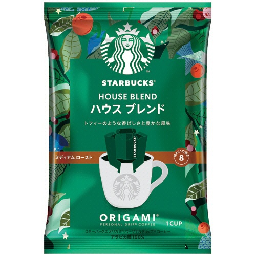 ネスレ　スターバックス　オリガミ　パーソナルドリップ　コーヒー　ハウス　ブレンド　１セット（１２袋：４袋×３箱）2
