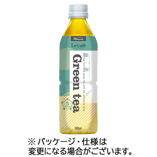 ハルナプロデュース　ルカフェ　緑茶　５００ｍｌ　ペットボトル　１セット（４８本：２４本×２ケース）1