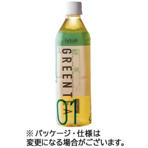 ハルナプロデュース　ルカフェ　緑茶　５００ｍｌ　ペットボトル　１セット（４８本：２４本×２ケース）1