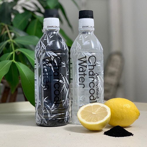クレンズ・ラボ　アクティブチャコールウォーター　４９０ｍＬ　ペットボトル　１ケース（２４本）3