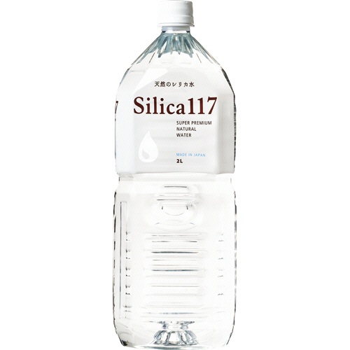 七十七萬石　天然シリカ水　Ｓｉｌｉｃａ１１７　２Ｌ　ペットボトル　１ケース（６本）1
