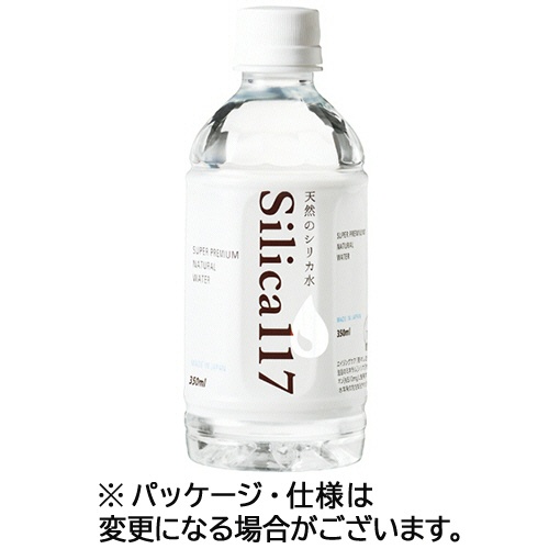 七十七萬石　天然シリカ水　Ｓｉｌｉｃａ１１７　３５０ｍｌ　ペットボトル　１ケース（３０本）1