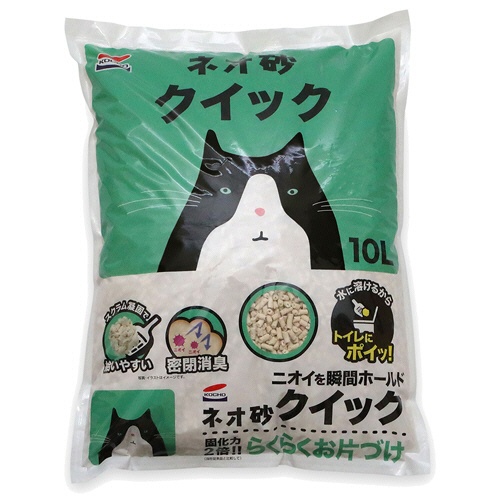 コーチョー　ネオ砂　クイック　１０Ｌ　１セット（４パック）1