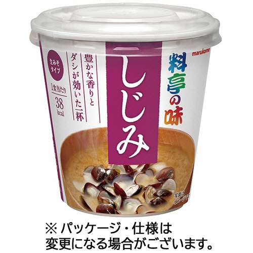 マルコメ　カップ　料亭の味　しじみ　４９ｇ　１セット（６食）1