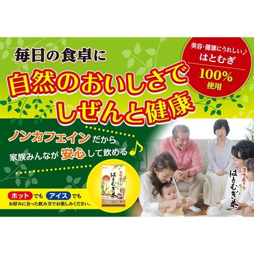 井藤漢方製薬　漢方屋さんの作ったはとむぎ茶　１０ｇ　１セット（１５４バッグ：２２バッグ×７パック）3