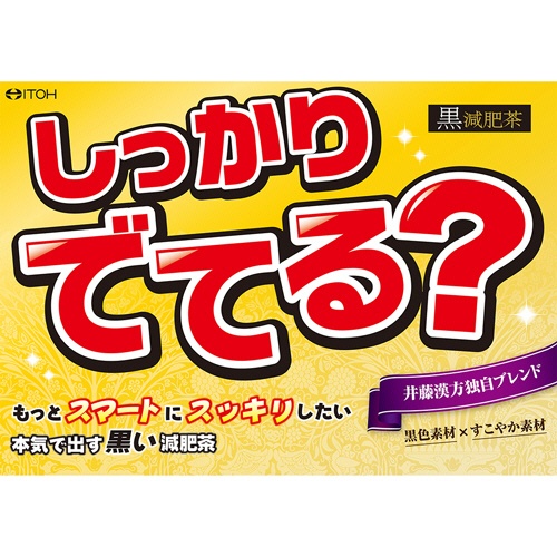 井藤漢方製薬　黒減肥茶　８ｇ　１セット（６６バッグ：３３バッグ×２箱）5