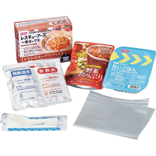 ホリカフーズ　レスキューフーズ　一食ボックス　豆のスープリゾット　１セット（１２食）2