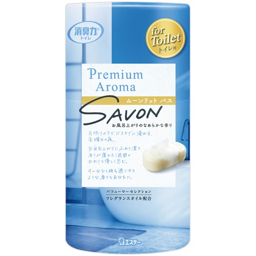エステー　トイレの消臭力　Ｐｒｅｍｉｕｍ　Ａｒｏｍａ　ＳＡＶＯＮ　ムーンリットバス　４００ｍＬ　１セット（３個）1