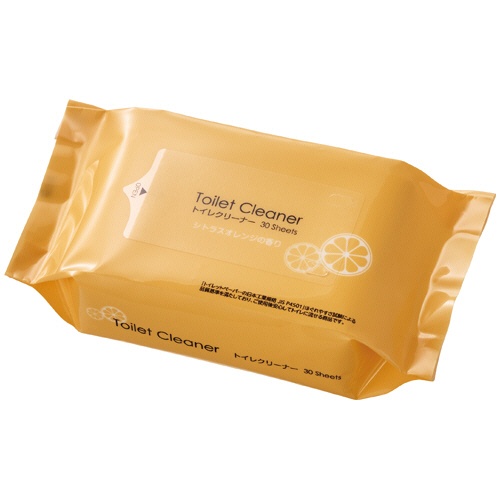 ＴＡＮＯＳＥＥ　トイレクリーナー　重曹＆セスキ　シトラスオレンジの香り　１セット（１２００枚：３０枚×４０パック）1