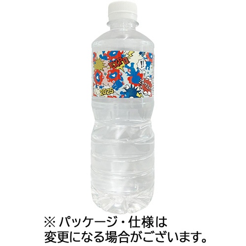 ライフドリンク　カンパニー　ミャクミャク天然水　ポップラベル　５００ｍＬ　ペットボトル　１セット（４８本：２４本×２ケース）1