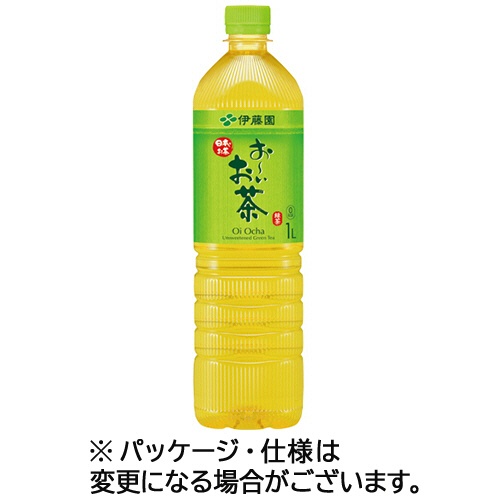 伊藤園　おーいお茶　緑茶　１Ｌ　ペットボトル　１ケース（１２本）1
