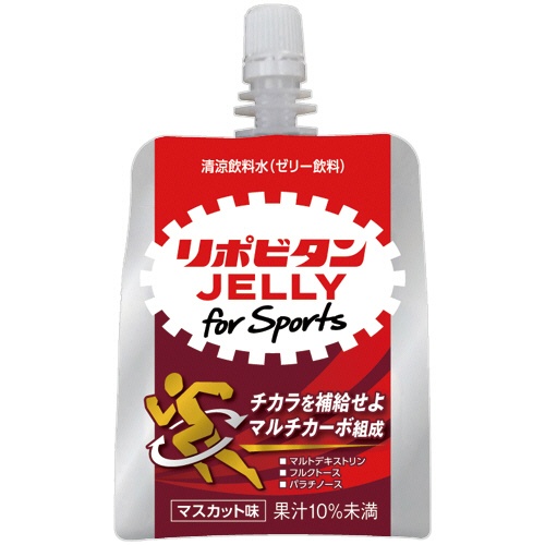 大正製薬　リポビタンゼリー　ｆｏｒ　Ｓｐｏｒｔｓ　１８０ｇ　１ケース（３６パック）1